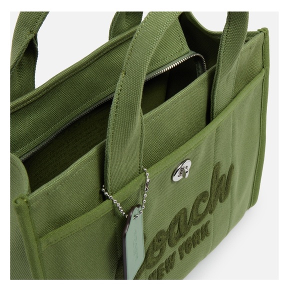 Coach - Medium Cargo Tote Bag Green - Picture 5 of 15